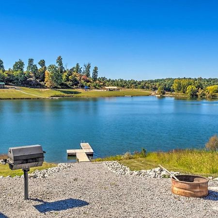 Lakefront Cabin Private Dock, Trails, Cave, Etc! Villa Cub Run Exteriör bild