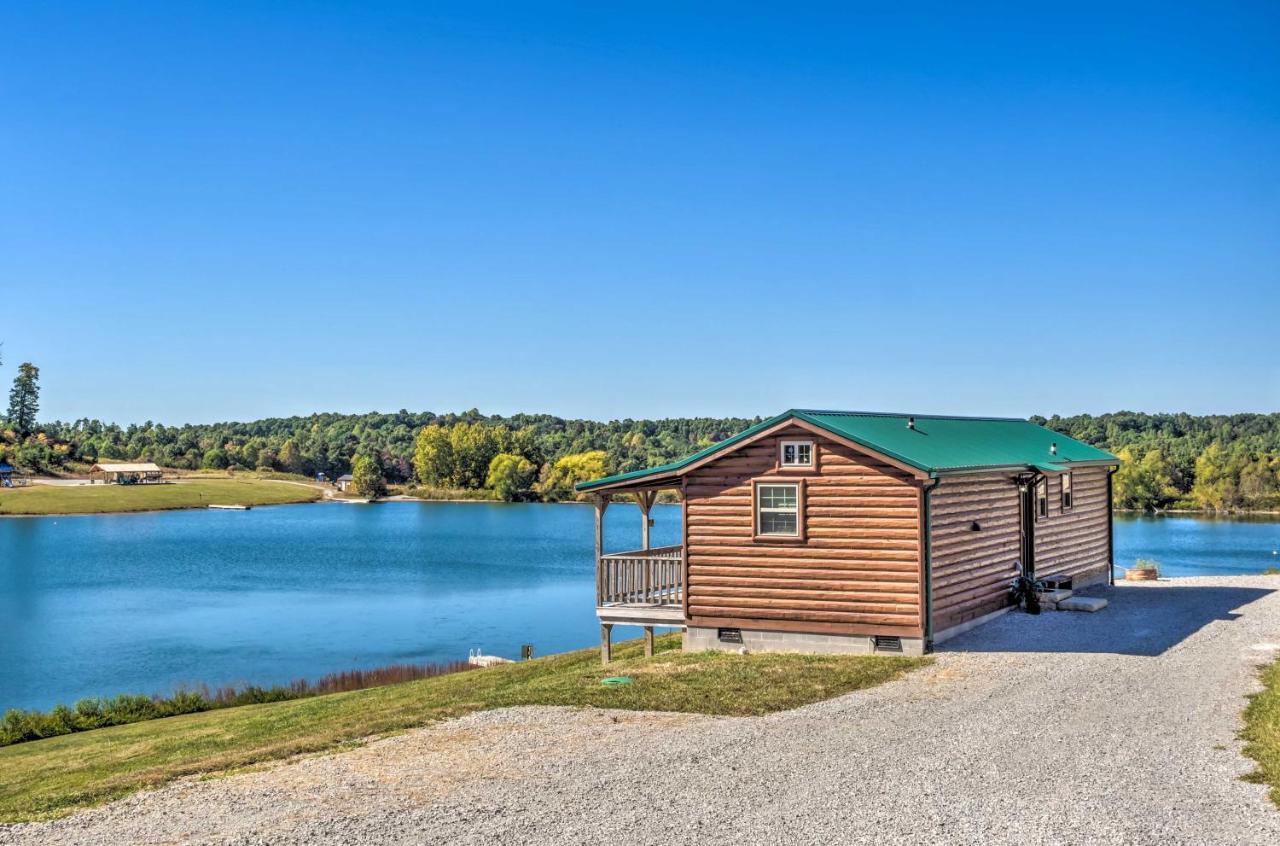 Lakefront Cabin Private Dock, Trails, Cave, Etc! Villa Cub Run Exteriör bild