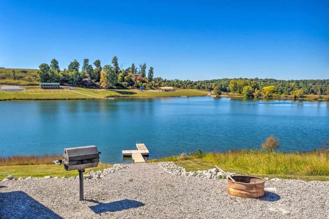 Lakefront Cabin Private Dock, Trails, Cave, Etc! Villa Cub Run Exteriör bild